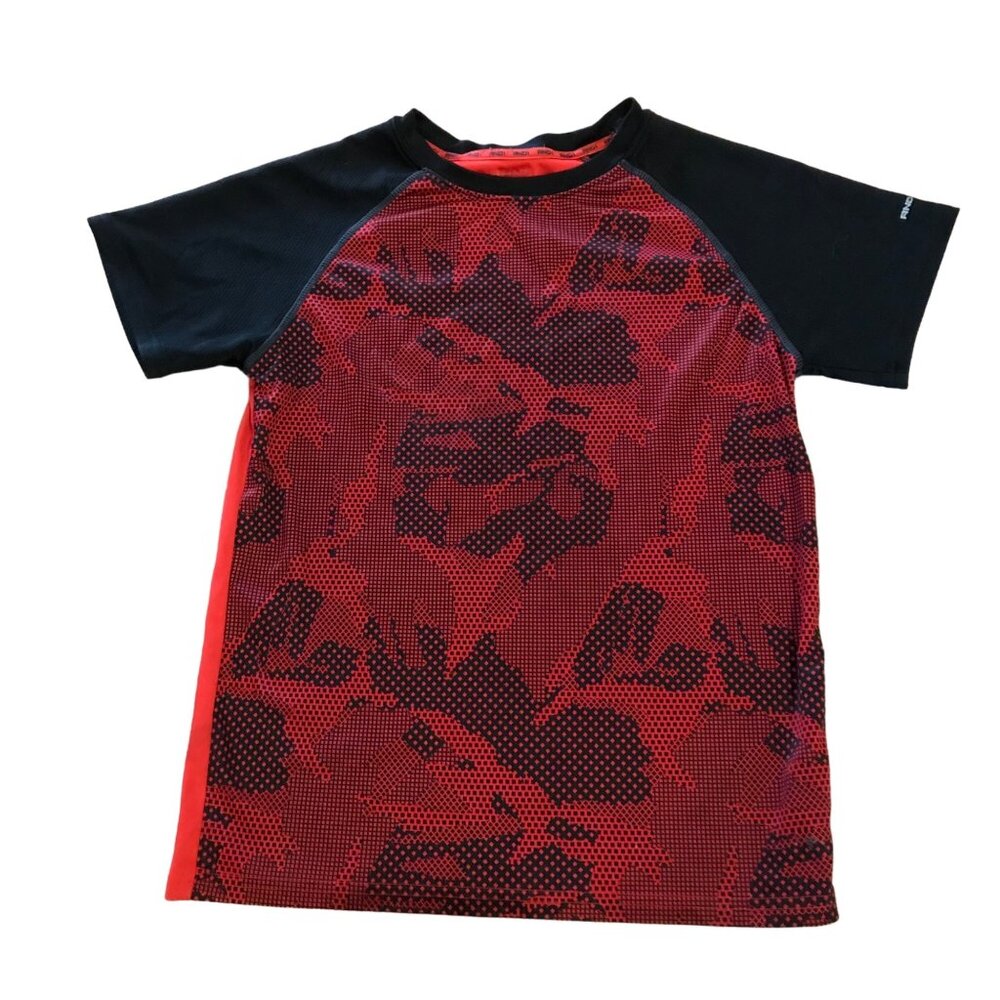 AND1 Boys XL 14 - 16 Red & Black Athletic T-Shirt